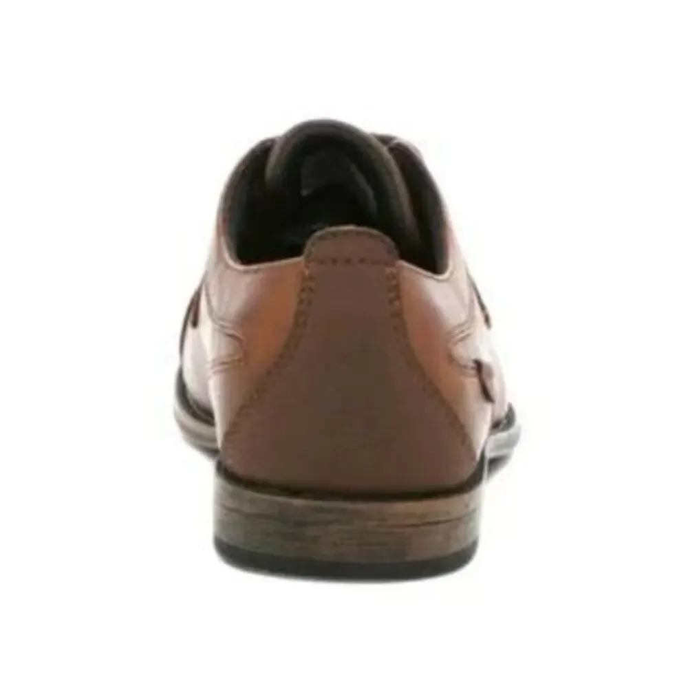 MAX + JAKE Boy’s Buckley Oxford Dress Shoes, 1 Medium (Age 7)
